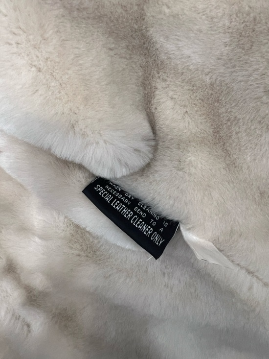 Women’s Brown Suede Shearling Collar Jacket - Picture 6 of 6